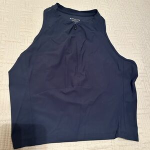 Athleta Navy Blue Crop Top